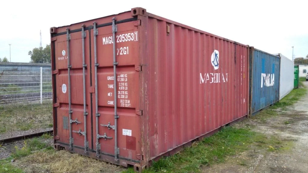 Naudoti jūriniai konteineriai